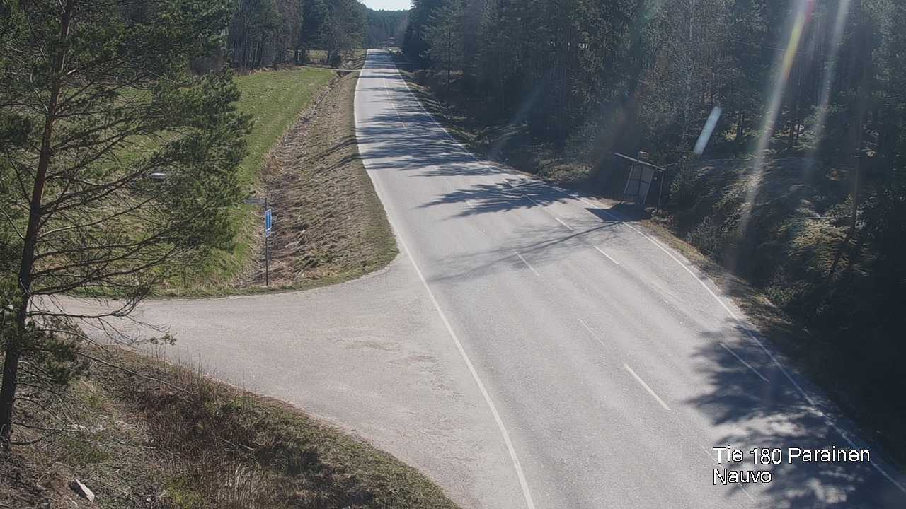 Weather Camera Image Road 180 Parainen, Nauvo, Galls, Parainen, Varsinais-Suomi