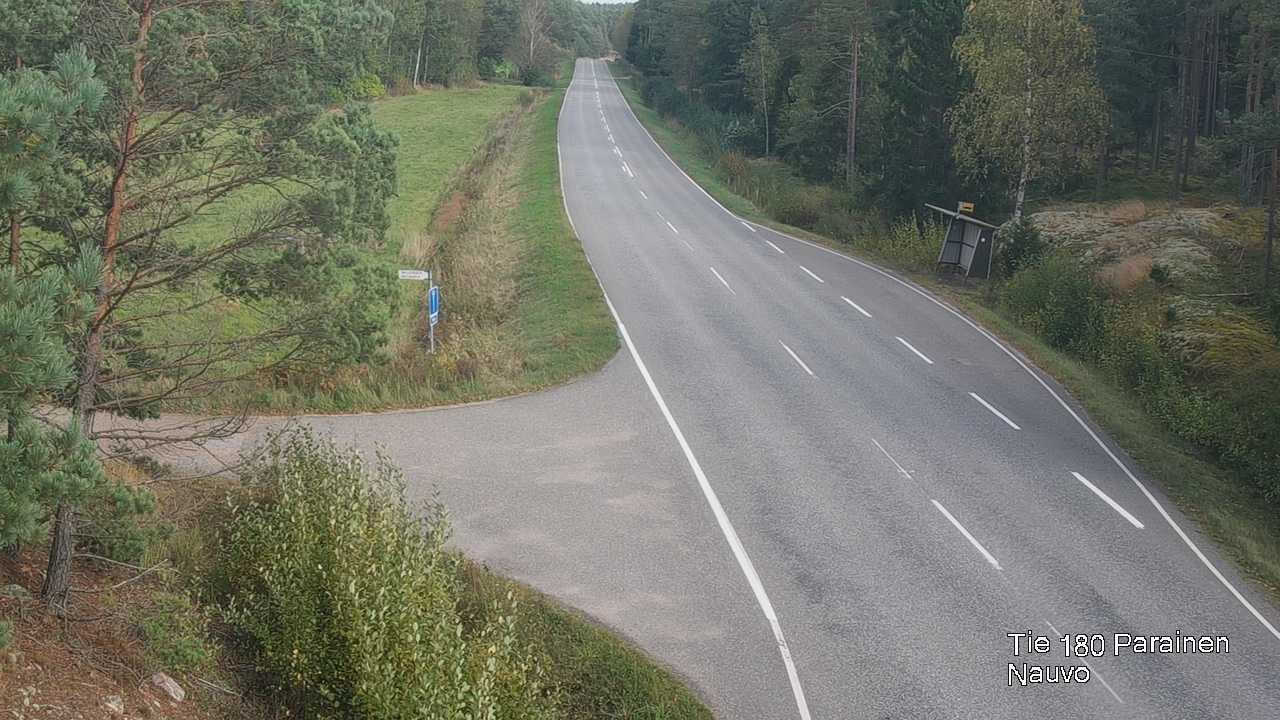 Weather Camera Image Road 180 Parainen, Nauvo, Galls, Parainen, Varsinais-Suomi