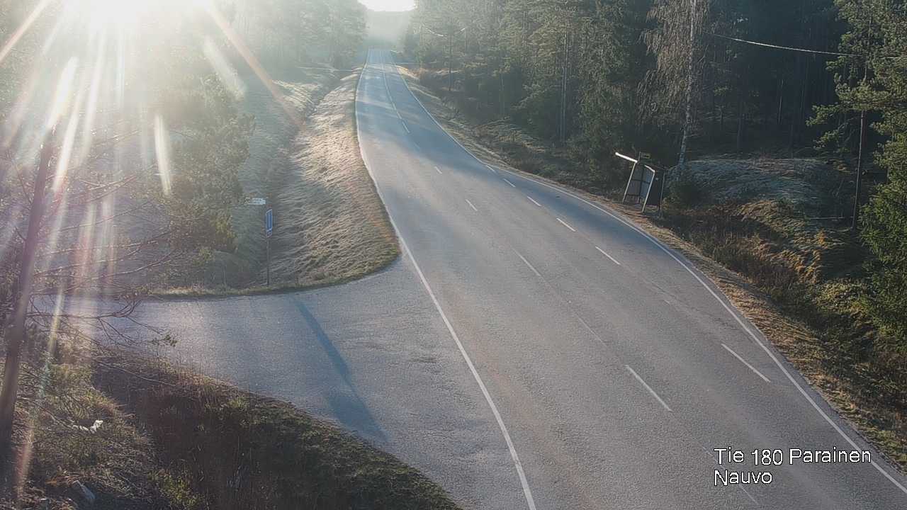Weather Camera Image Road 180 Parainen, Nauvo, Galls, Parainen, Varsinais-Suomi