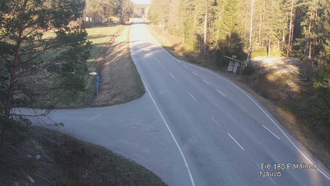 Weather Camera Image Road 180 Parainen, Nauvo, Galls, Parainen, Varsinais-Suomi