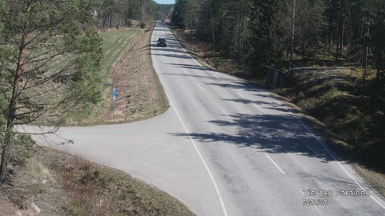 Weather Camera Image Road 180 Parainen, Nauvo, Galls, Parainen, Varsinais-Suomi