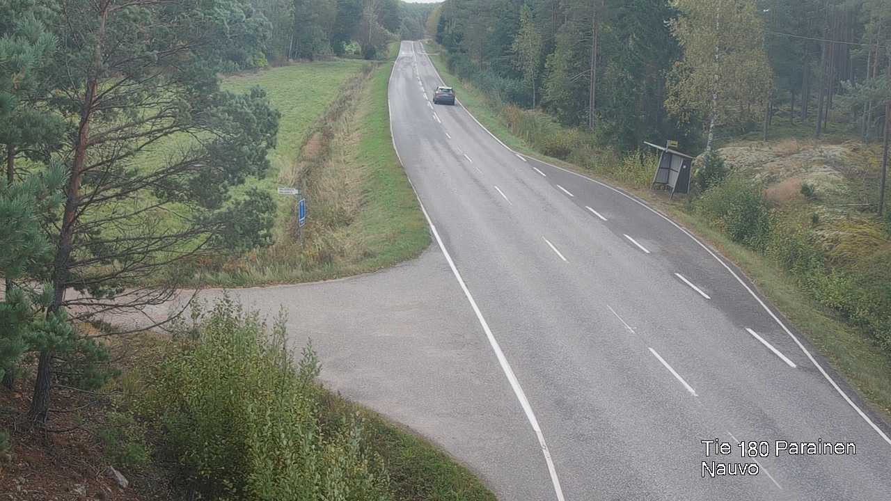 Weather Camera Image Road 180 Parainen, Nauvo, Galls, Parainen, Varsinais-Suomi
