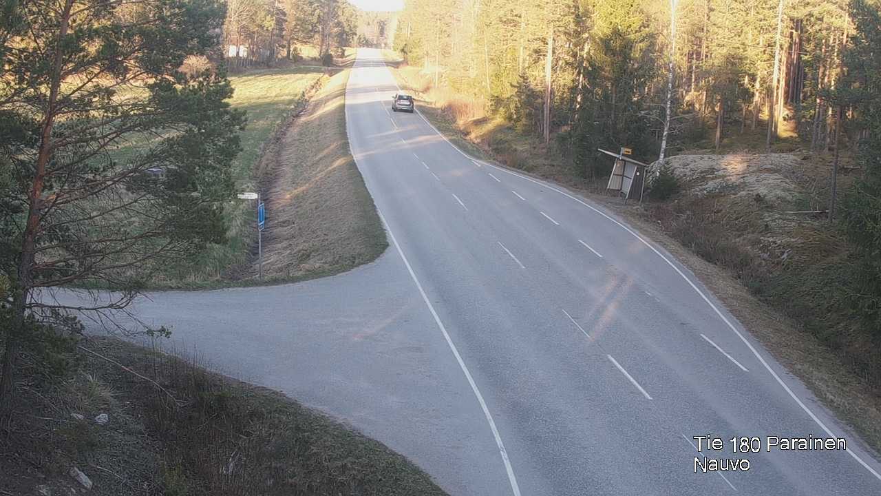 Weather Camera Image Road 180 Parainen, Nauvo, Galls, Parainen, Varsinais-Suomi