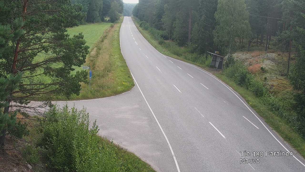 Weather Camera Image Road 180 Parainen, Nauvo, Galls, Parainen, Varsinais-Suomi