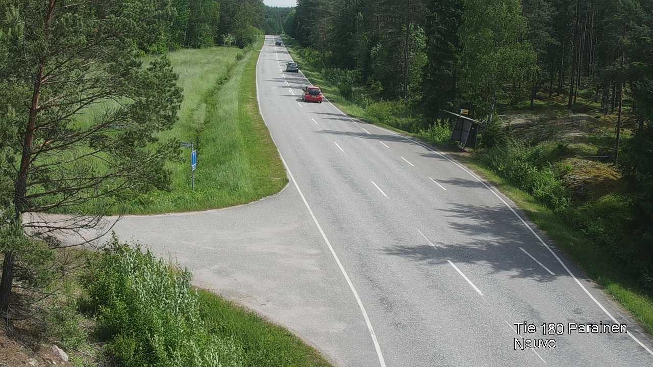 Weather Camera Image Road 180 Parainen, Nauvo, Galls, Parainen, Varsinais-Suomi