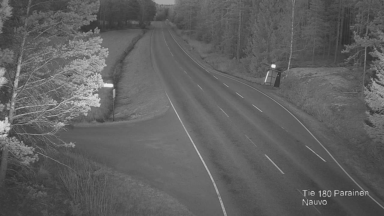 Weather Camera Image Road 180 Parainen, Nauvo, Galls, Parainen, Varsinais-Suomi