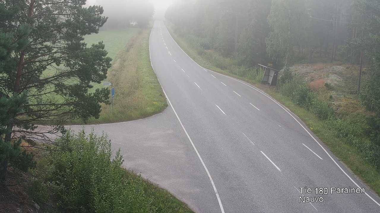 Weather Camera Image Road 180 Parainen, Nauvo, Galls, Parainen, Varsinais-Suomi