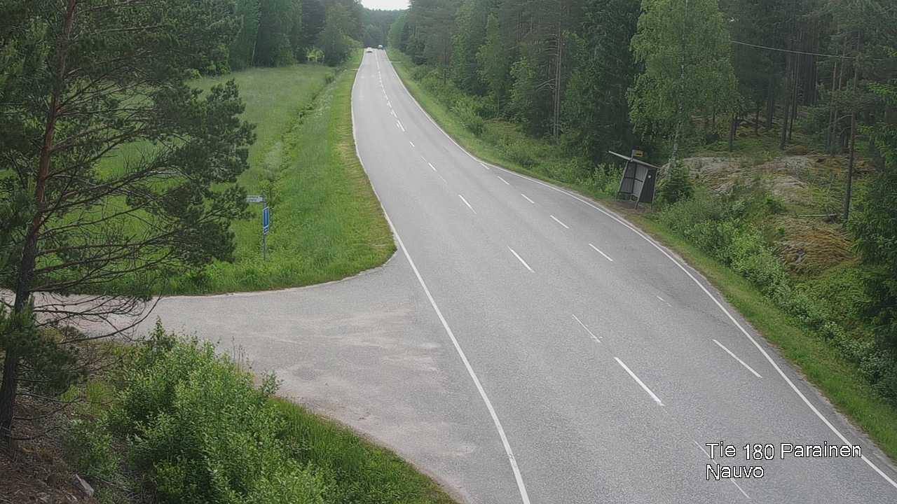 Weather Camera Image Road 180 Parainen, Nauvo, Galls, Parainen, Varsinais-Suomi