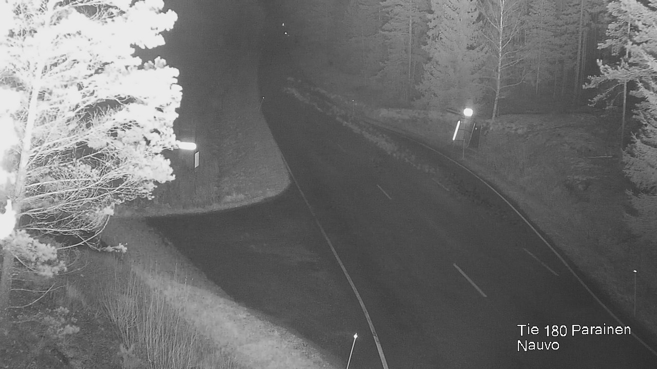 Weather Camera Image Väg 180 Pargas, Nagu, Galls, Parainen, Varsinais-Suomi