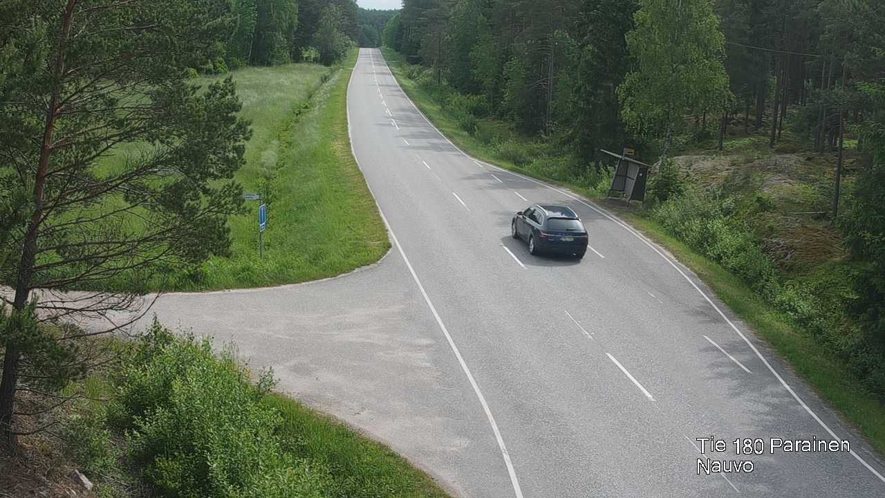 Weather Camera Image Road 180 Parainen, Nauvo, Galls, Parainen, Varsinais-Suomi