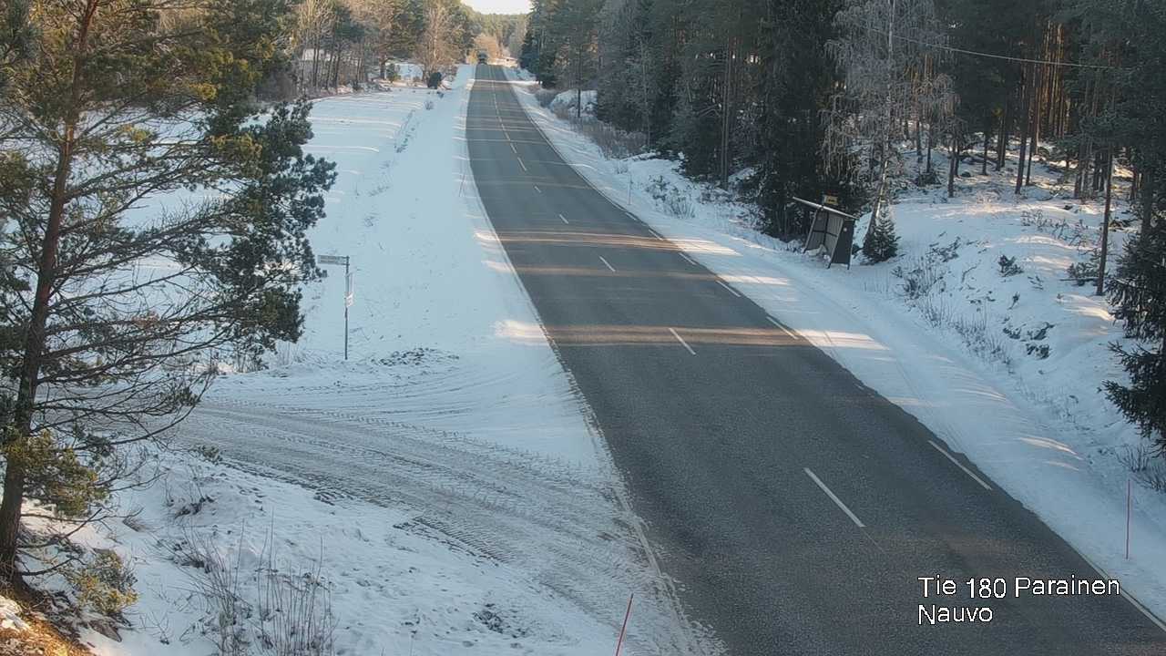 Weather Camera Image Road 180 Parainen, Nauvo, Galls, Parainen, Varsinais-Suomi