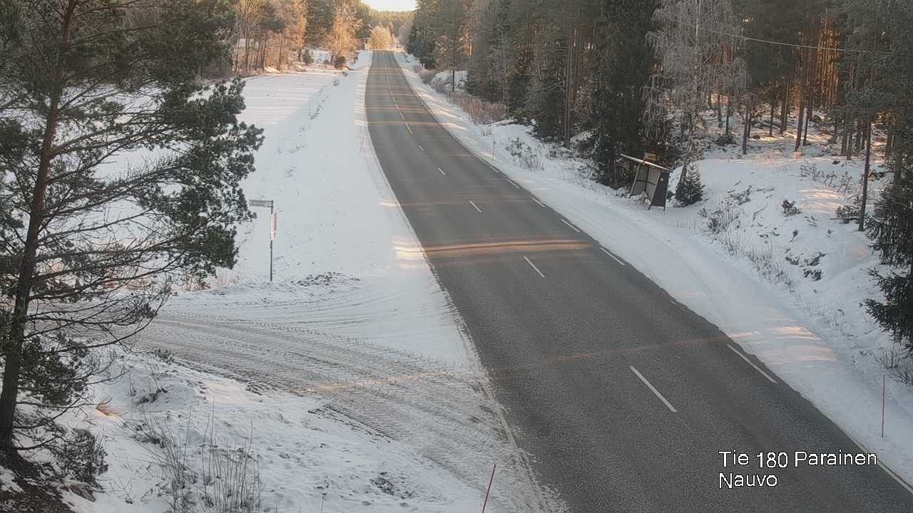 Weather Camera Image Road 180 Parainen, Nauvo, Galls, Parainen, Varsinais-Suomi