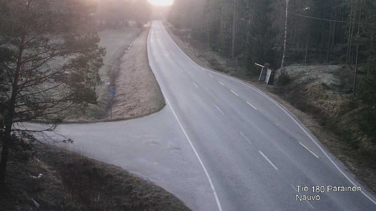 Weather Camera Image Road 180 Parainen, Nauvo, Galls, Parainen, Varsinais-Suomi