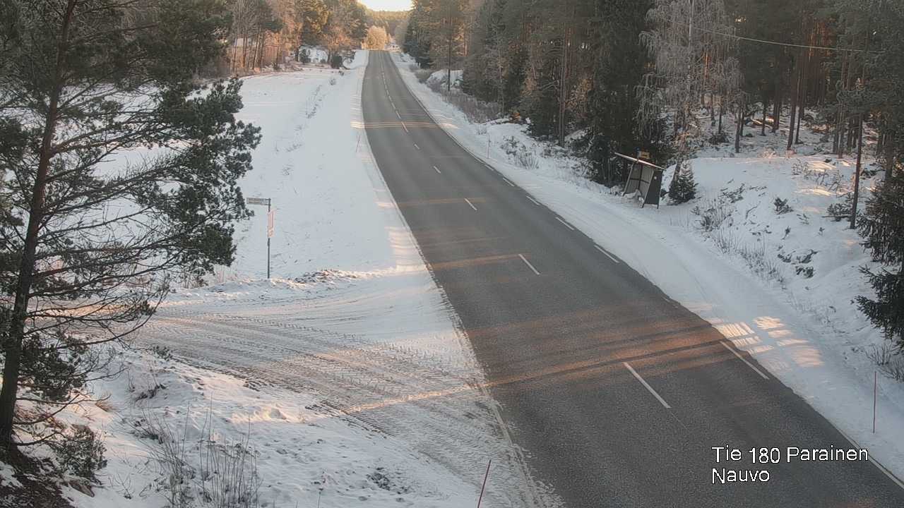 Weather Camera Image Road 180 Parainen, Nauvo, Galls, Parainen, Varsinais-Suomi