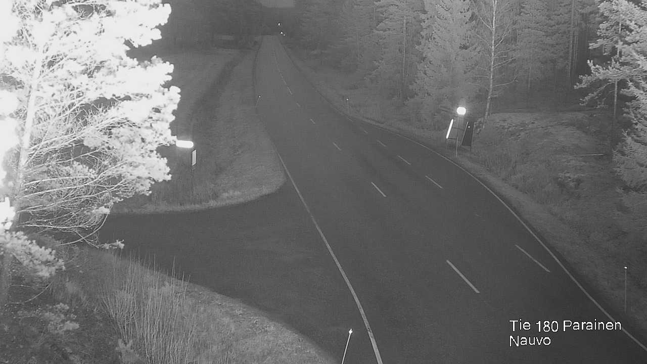 Weather Camera Image Väg 180 Pargas, Nagu, Galls, Parainen, Varsinais-Suomi