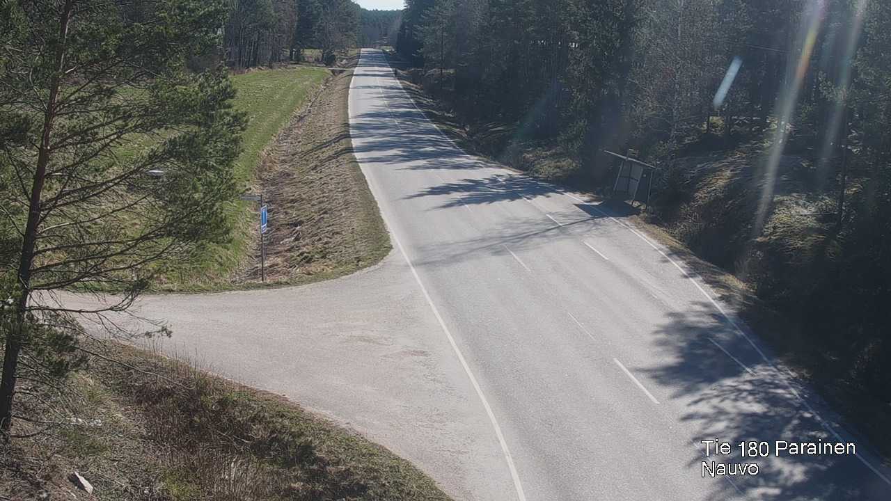 Weather Camera Image Road 180 Parainen, Nauvo, Galls, Parainen, Varsinais-Suomi