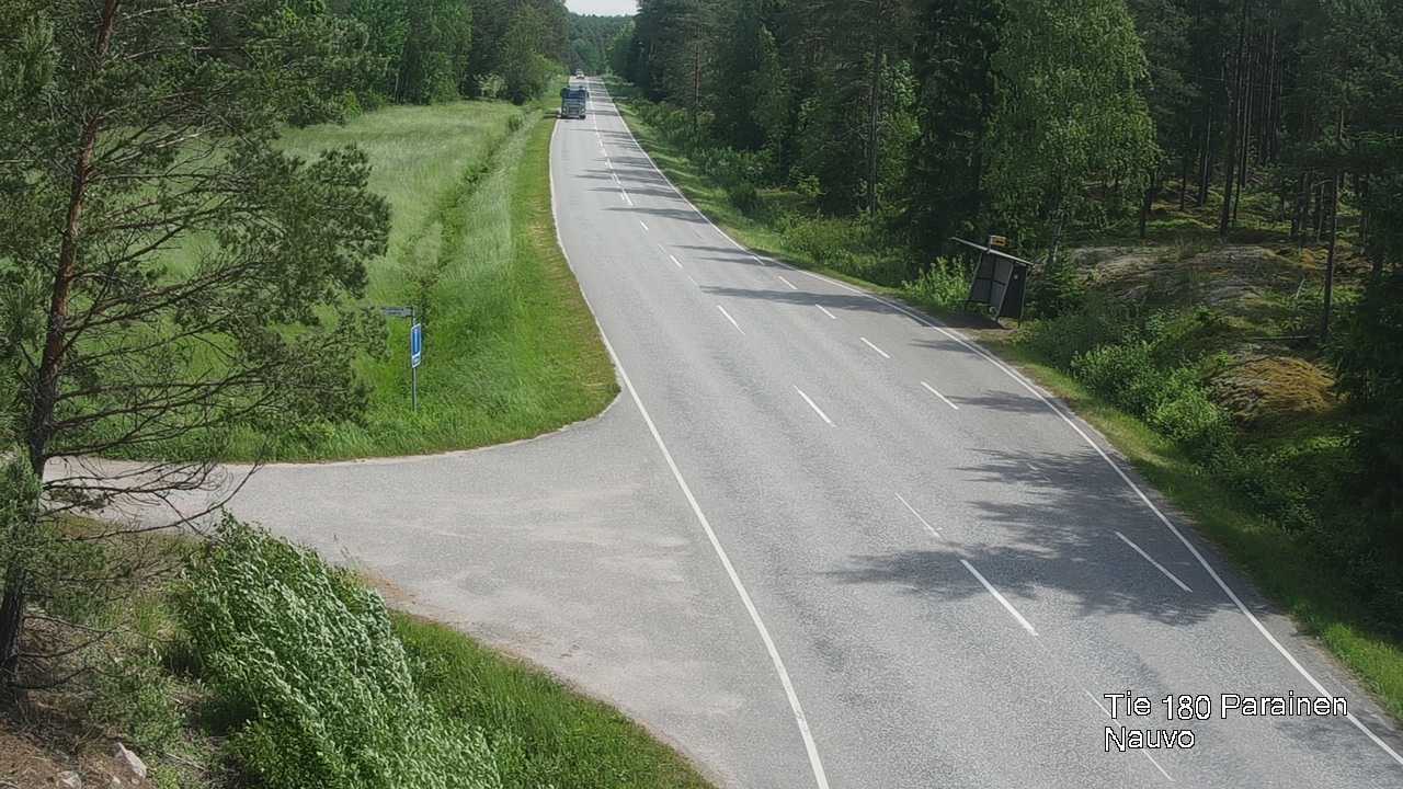 Weather Camera Image Road 180 Parainen, Nauvo, Galls, Parainen, Varsinais-Suomi