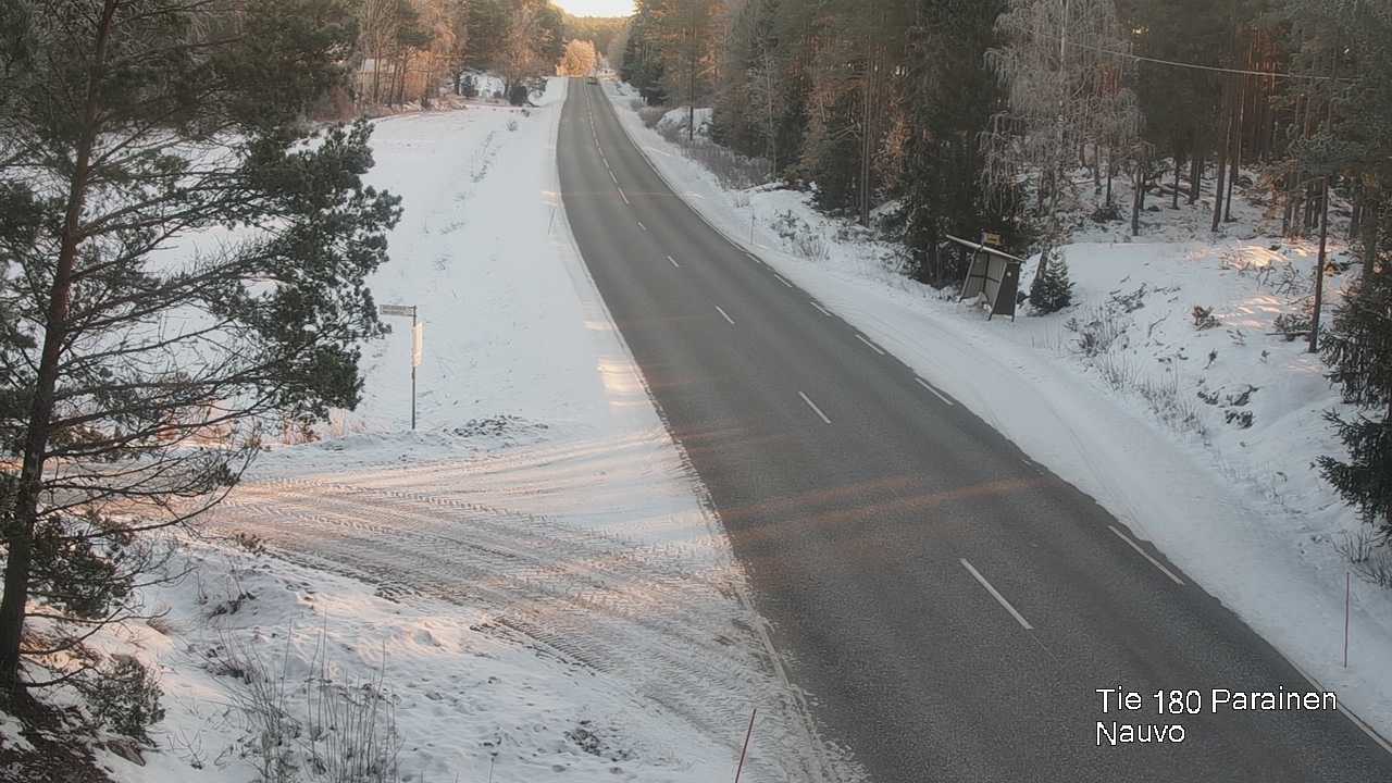 Weather Camera Image Road 180 Parainen, Nauvo, Galls, Parainen, Varsinais-Suomi