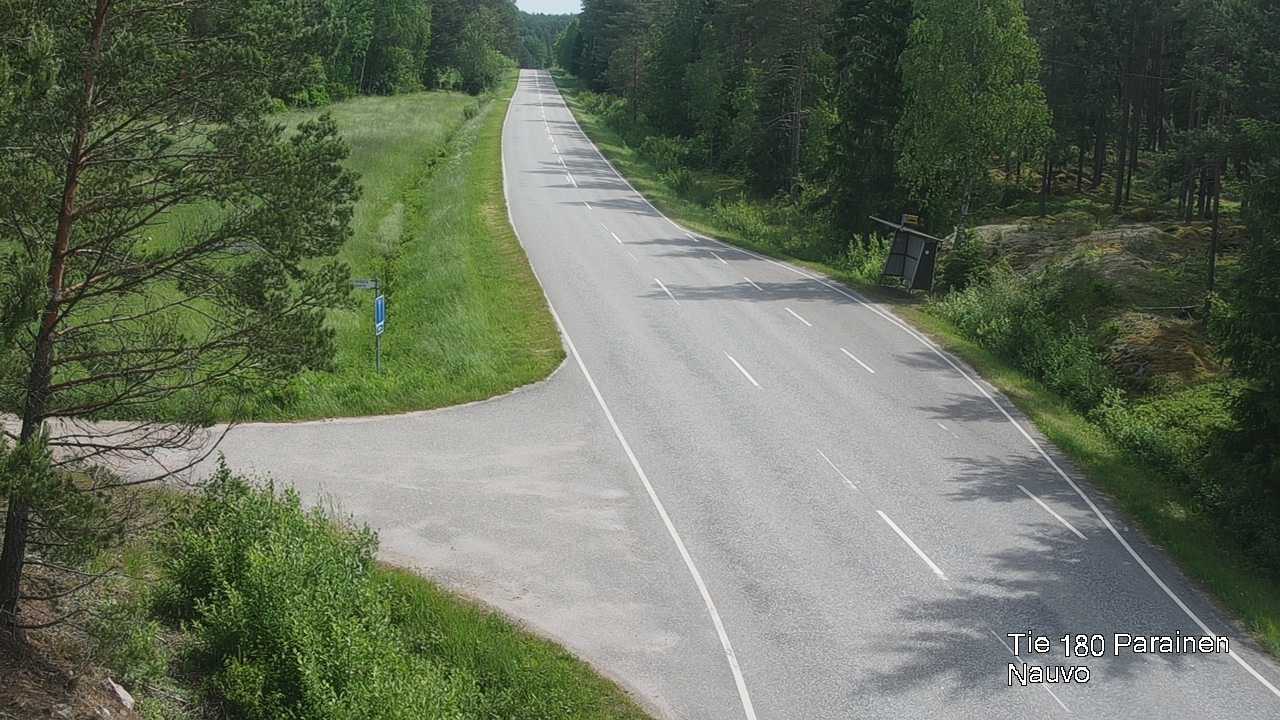 Weather Camera Image Road 180 Parainen, Nauvo, Galls, Parainen, Varsinais-Suomi