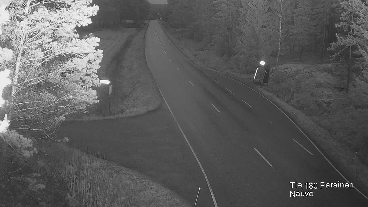Weather Camera Image Väg 180 Pargas, Nagu, Galls, Parainen, Varsinais-Suomi