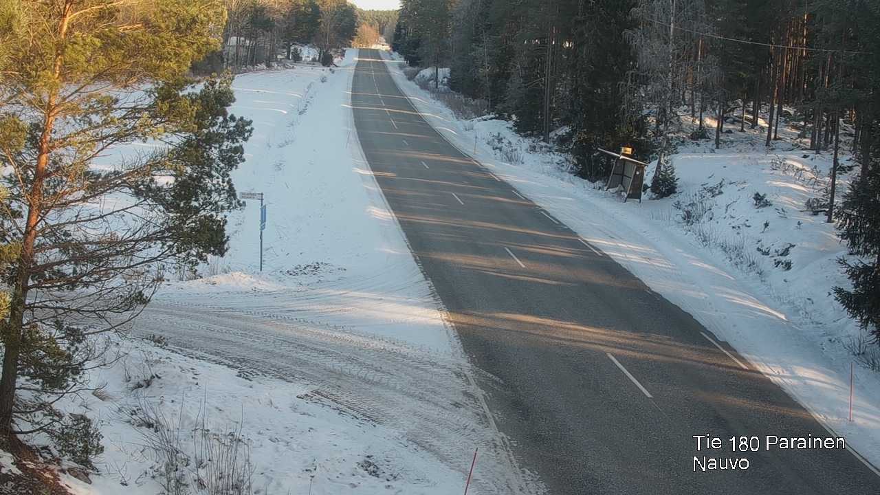 Weather Camera Image Road 180 Parainen, Nauvo, Galls, Parainen, Varsinais-Suomi