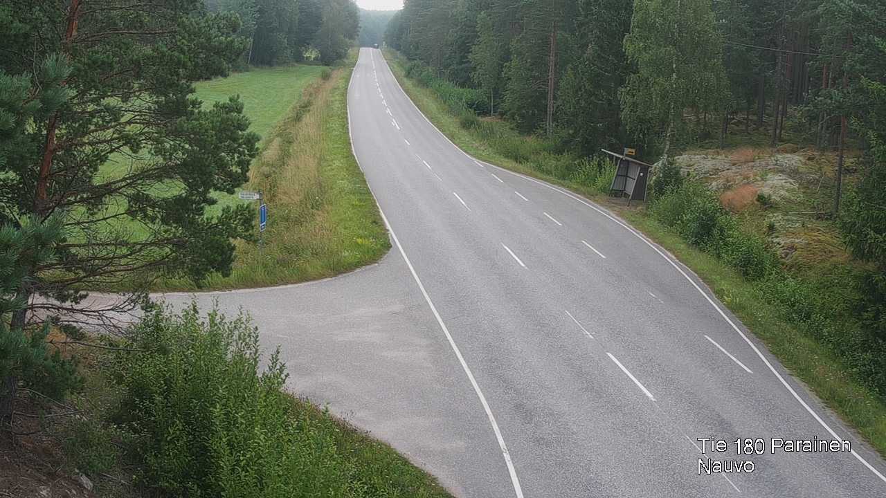 Weather Camera Image Road 180 Parainen, Nauvo, Galls, Parainen, Varsinais-Suomi