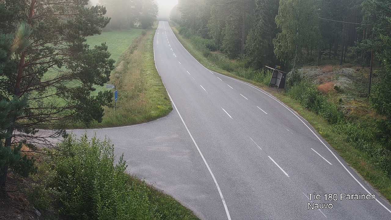 Weather Camera Image Road 180 Parainen, Nauvo, Galls, Parainen, Varsinais-Suomi