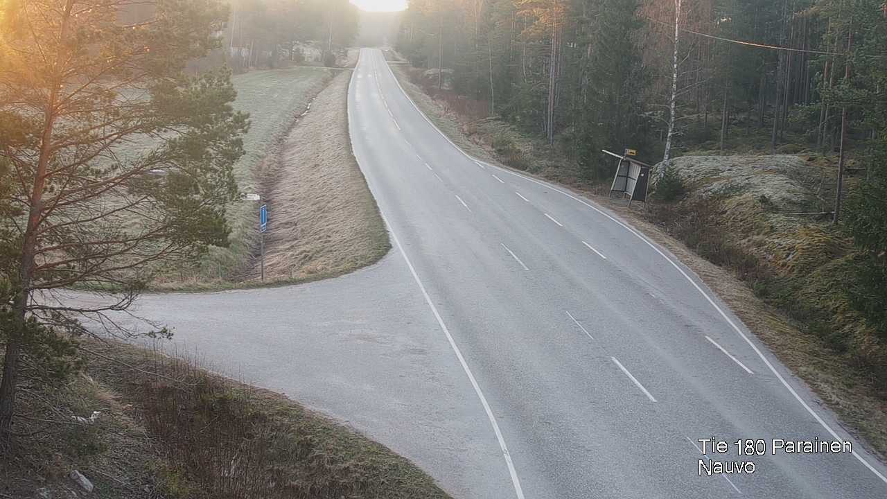 Weather Camera Image Road 180 Parainen, Nauvo, Galls, Parainen, Varsinais-Suomi