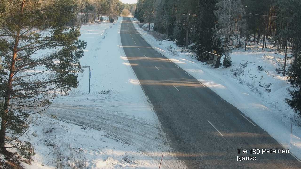 Weather Camera Image Road 180 Parainen, Nauvo, Galls, Parainen, Varsinais-Suomi