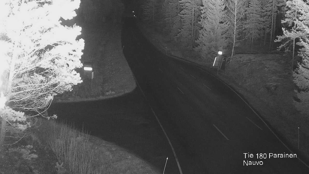 Weather Camera Image Väg 180 Pargas, Nagu, Galls, Parainen, Varsinais-Suomi