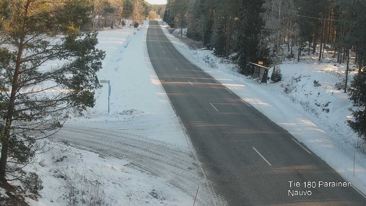 Weather Camera Image Road 180 Parainen, Nauvo, Galls, Parainen, Varsinais-Suomi