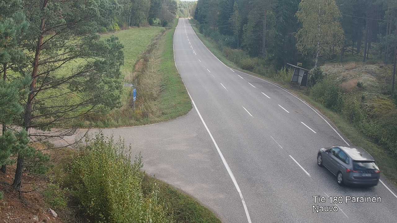 Weather Camera Image Road 180 Parainen, Nauvo, Galls, Parainen, Varsinais-Suomi