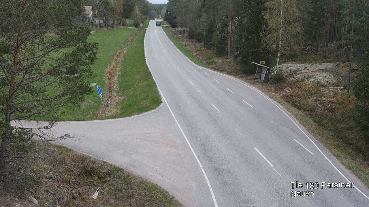 Weather Camera Image Väg 180 Pargas, Nagu, Galls, Parainen, Varsinais-Suomi