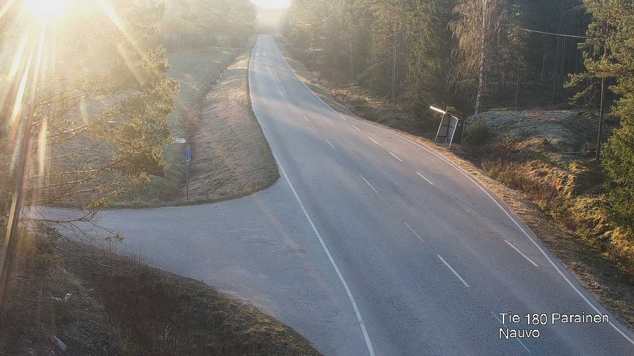 Weather Camera Image Road 180 Parainen, Nauvo, Galls, Parainen, Varsinais-Suomi