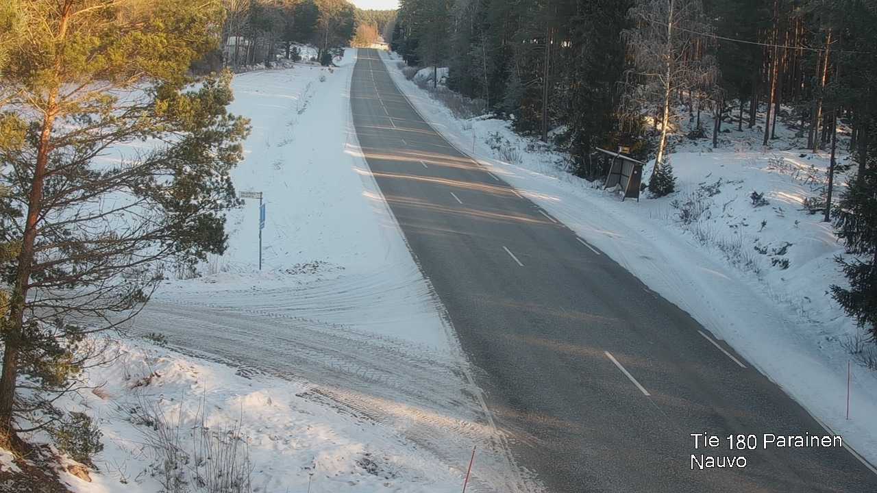 Weather Camera Image Road 180 Parainen, Nauvo, Galls, Parainen, Varsinais-Suomi