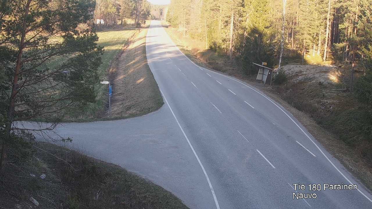 Weather Camera Image Road 180 Parainen, Nauvo, Galls, Parainen, Varsinais-Suomi
