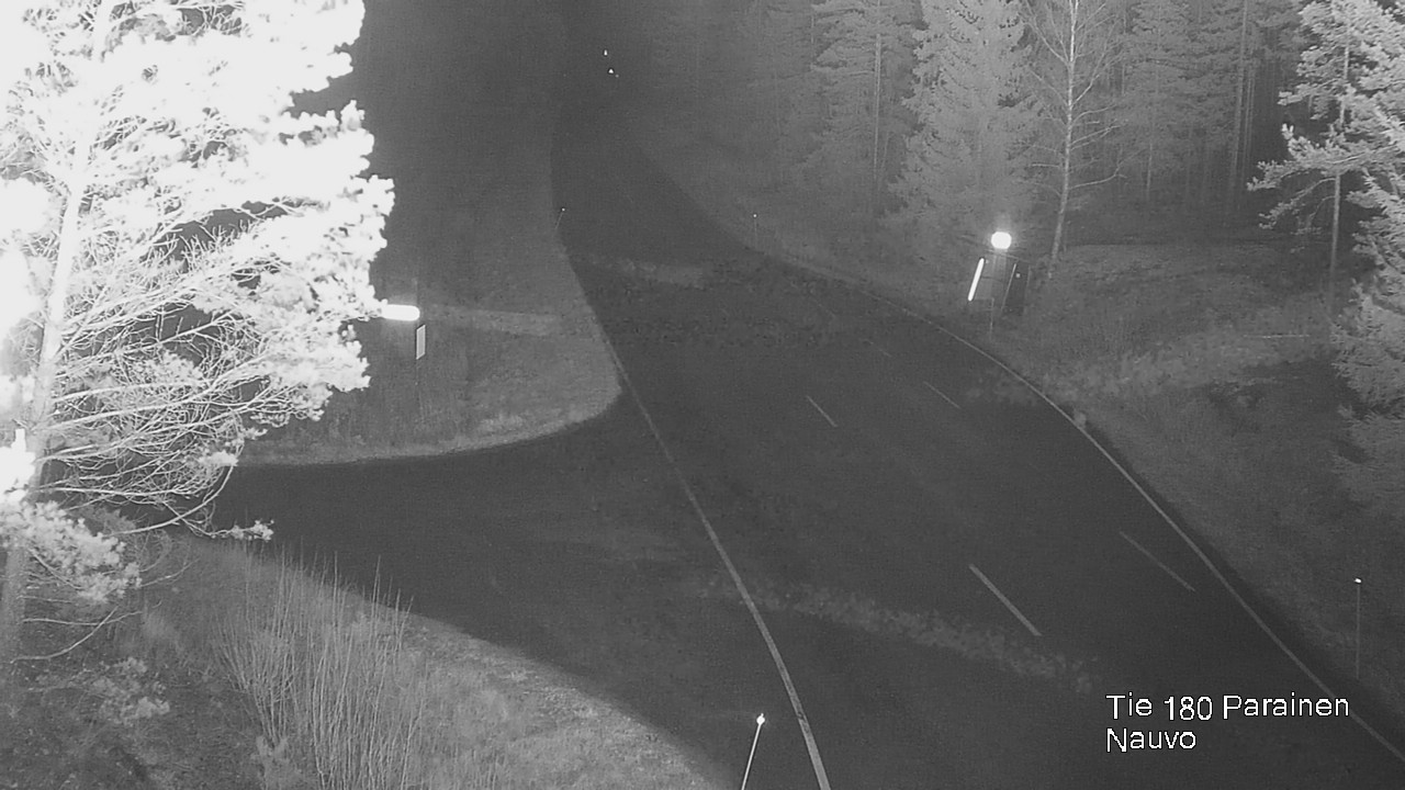 Weather Camera Image Väg 180 Pargas, Nagu, Galls, Parainen, Varsinais-Suomi