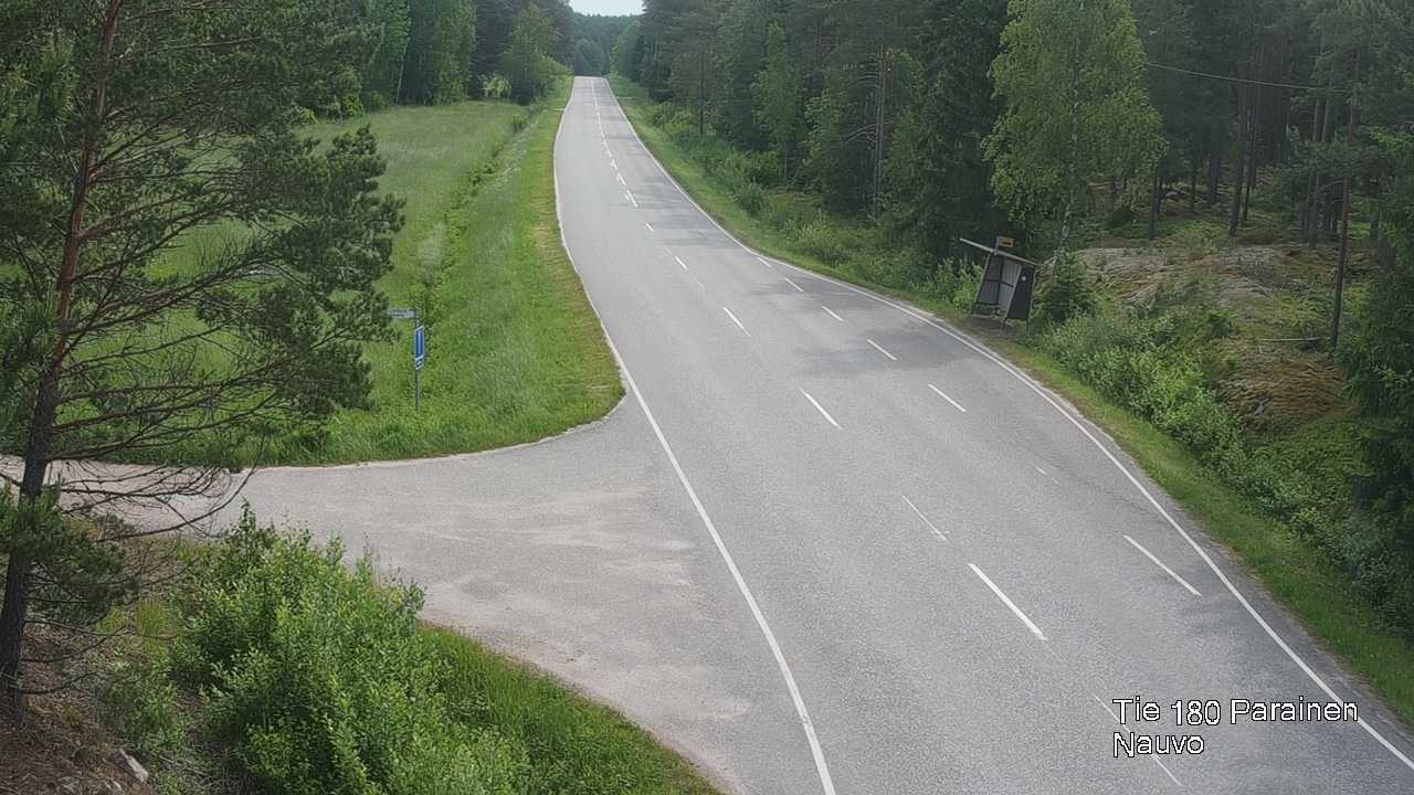 Weather Camera Image Road 180 Parainen, Nauvo, Galls, Parainen, Varsinais-Suomi