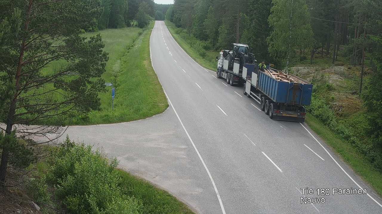 Weather Camera Image Road 180 Parainen, Nauvo, Galls, Parainen, Varsinais-Suomi