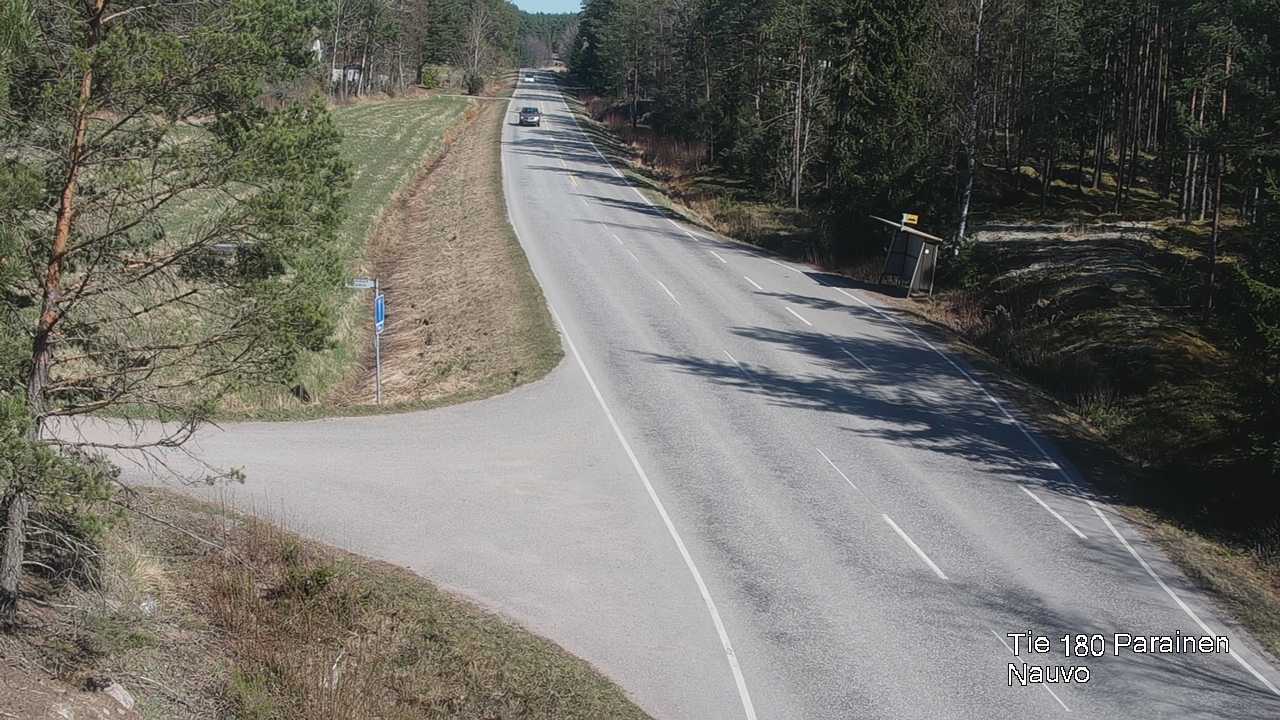 Weather Camera Image Road 180 Parainen, Nauvo, Galls, Parainen, Varsinais-Suomi