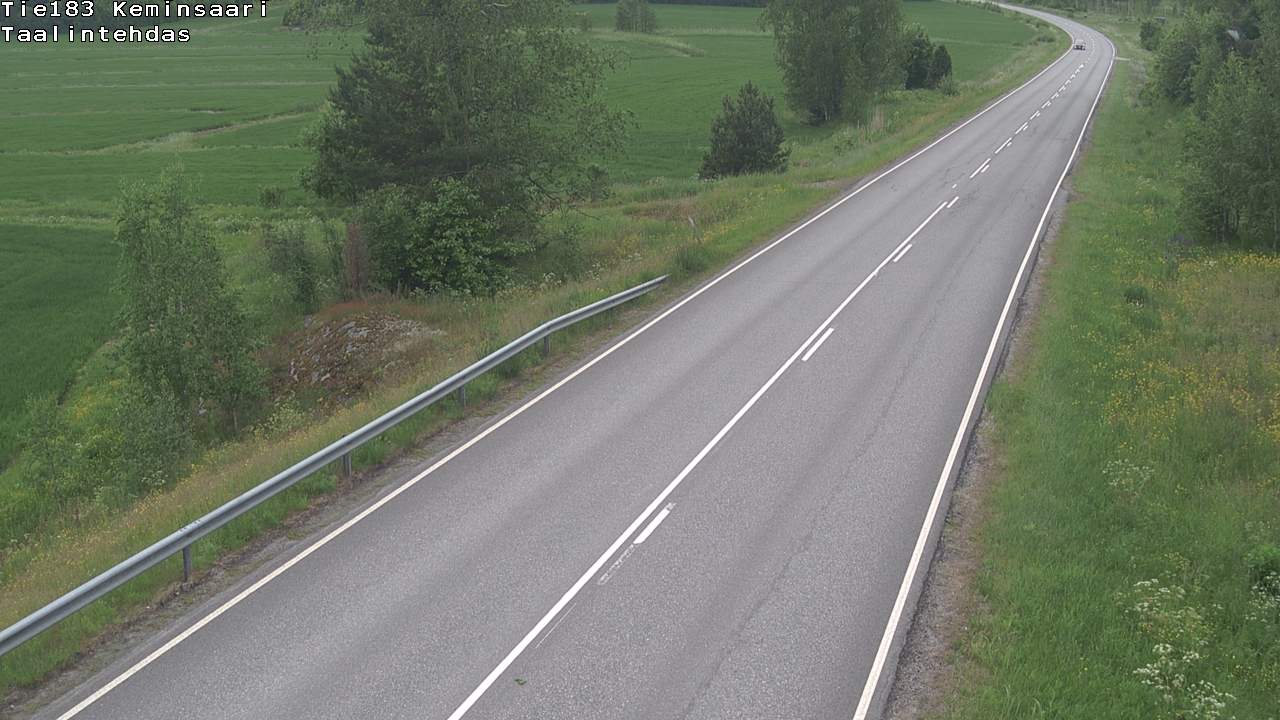 Weather Camera Image Road 183 Kemiönsaari, Taallintehdas, Kemiönsaari, Varsinais-Suomi