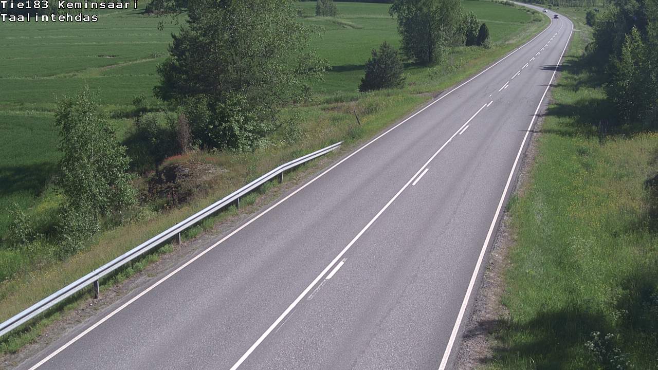 Weather Camera Image Road 183 Kemiönsaari, Taallintehdas, Kemiönsaari, Varsinais-Suomi
