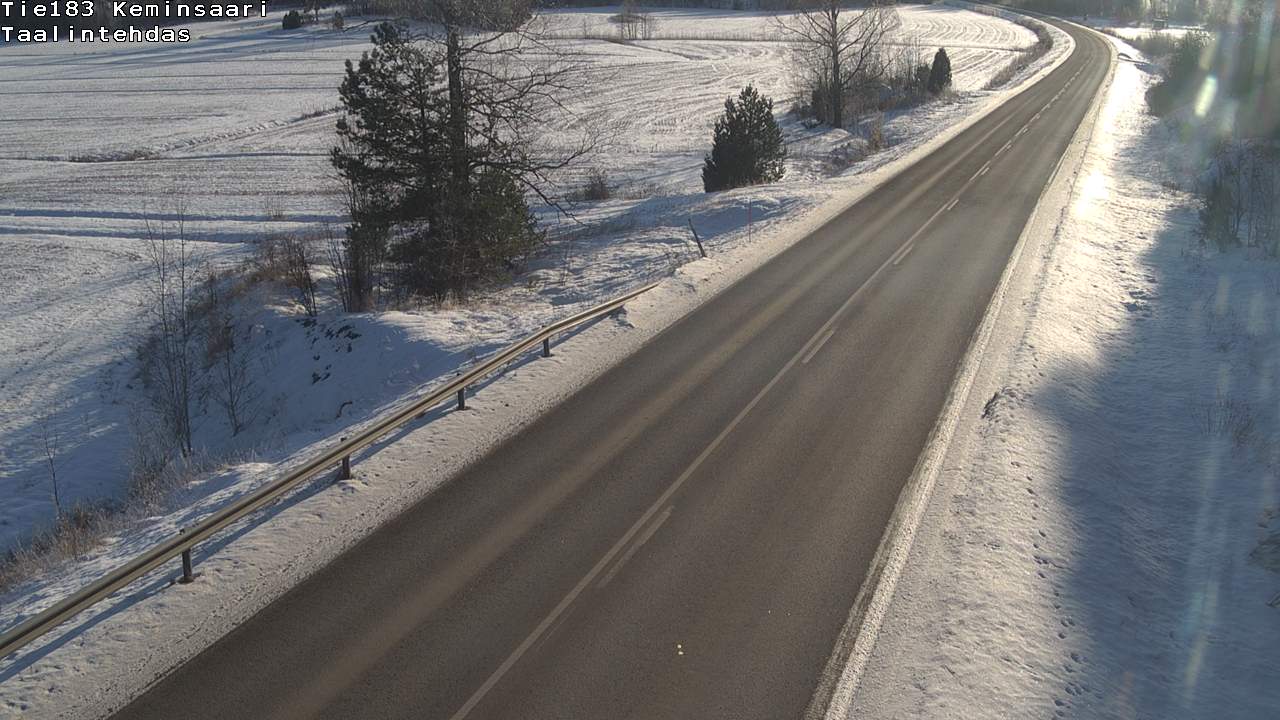 Weather Camera Image Road 183 Kemiönsaari, Taallintehdas, Kemiönsaari, Varsinais-Suomi