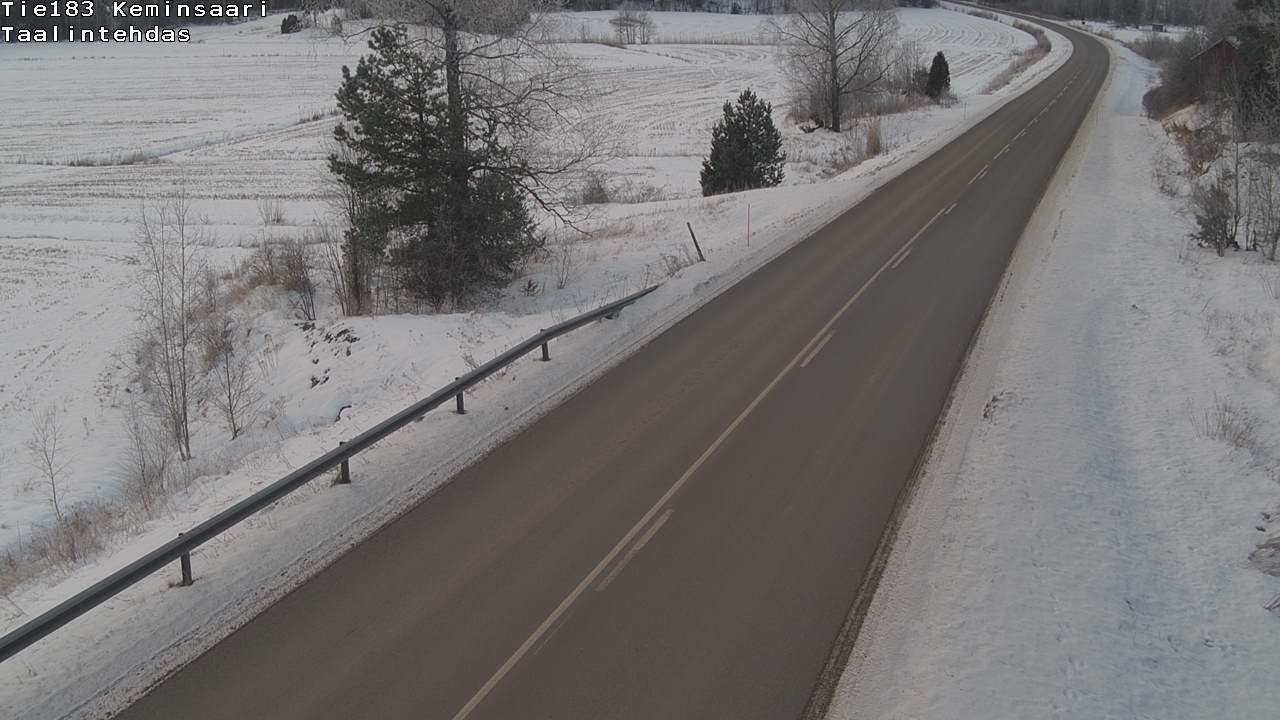 Weather Camera Image Road 183 Kemiönsaari, Taallintehdas, Kemiönsaari, Varsinais-Suomi