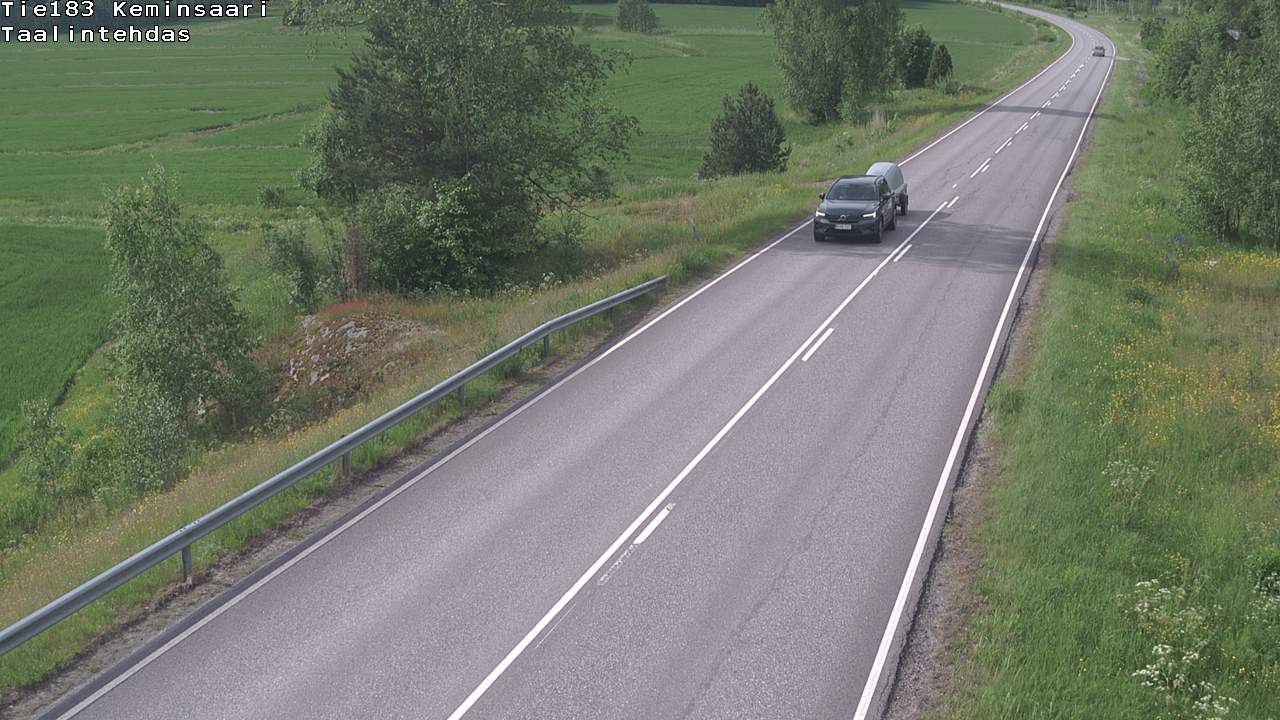 Weather Camera Image Road 183 Kemiönsaari, Taallintehdas, Kemiönsaari, Varsinais-Suomi