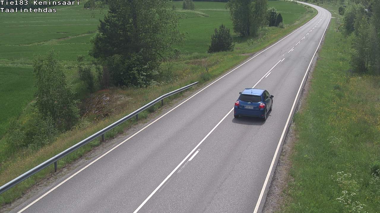 Weather Camera Image Road 183 Kemiönsaari, Taallintehdas, Kemiönsaari, Varsinais-Suomi
