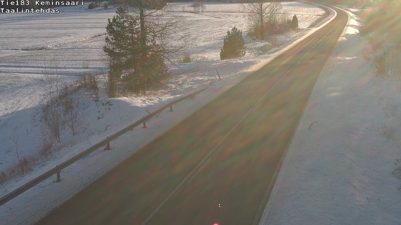 Weather Camera Image Road 183 Kemiönsaari, Taallintehdas, Kemiönsaari, Varsinais-Suomi