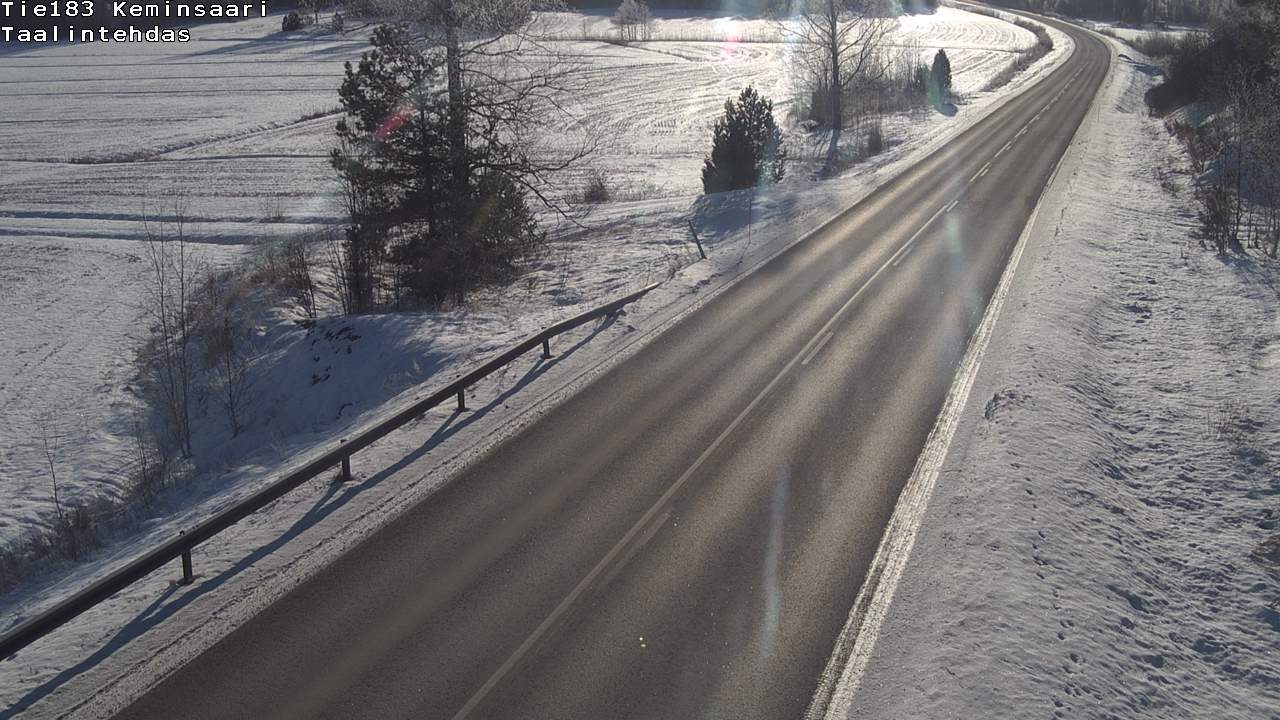 Weather Camera Image Road 183 Kemiönsaari, Taallintehdas, Kemiönsaari, Varsinais-Suomi
