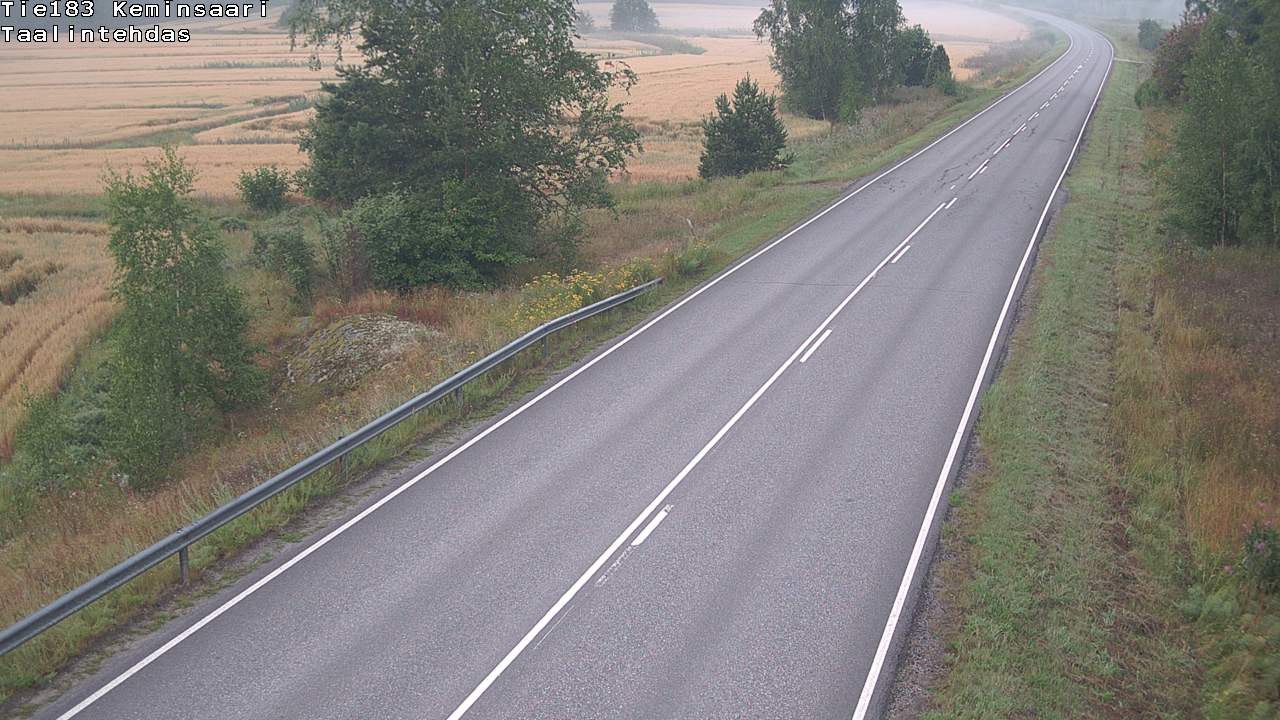 Weather Camera Image Road 183 Kemiönsaari, Taallintehdas, Kemiönsaari, Varsinais-Suomi