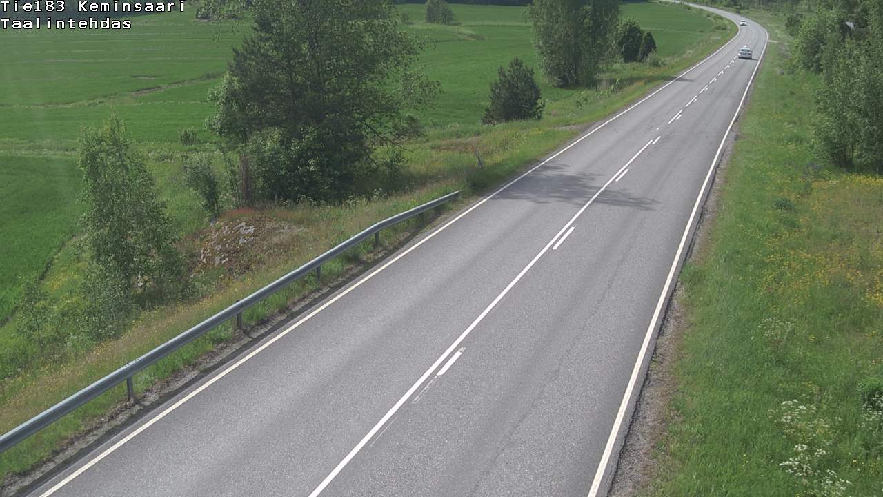 Weather Camera Image Road 183 Kemiönsaari, Taallintehdas, Kemiönsaari, Varsinais-Suomi